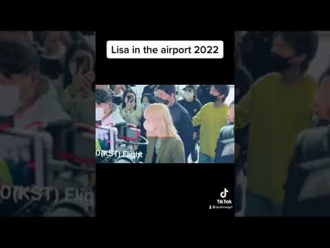 Lisa depart to Paris 2022 #lisa #lisadance #lisablackpink #blackpink #blackpinkcomeback