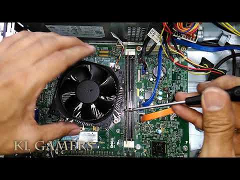 Dell Inspiron 3647 SFF desktop CCX8H32 Clean Dust Vacuum Change Replace Power Supply unit 2019