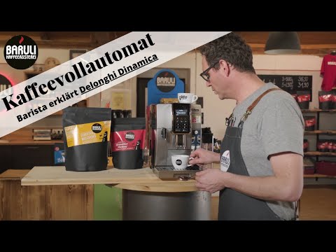 Mr. Baruli tests fully automatic coffee machines - DeLonghi Dinamica [Step-by-Step Guide]