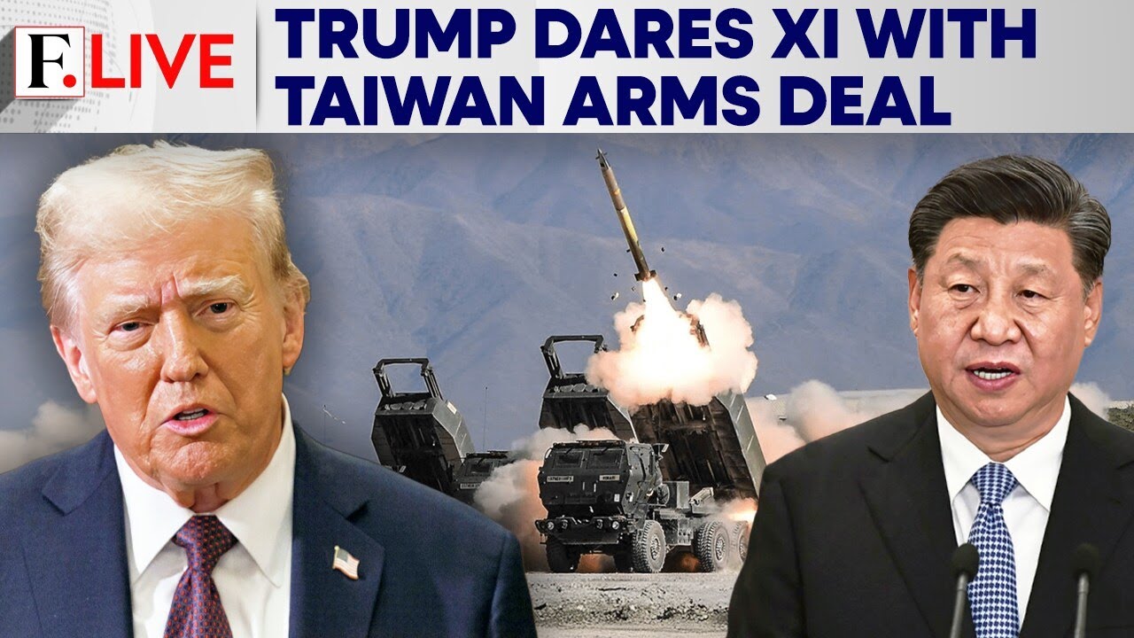 Trump Approves $11 Billion in Arms Sales to Taiwan Amid Chinese Invasion Fears | Firstpost Live |N18