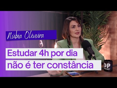 ISTO É TER CONSTÂNCIA NOS ESTUDOS | NÚBIA OLIVEIRA