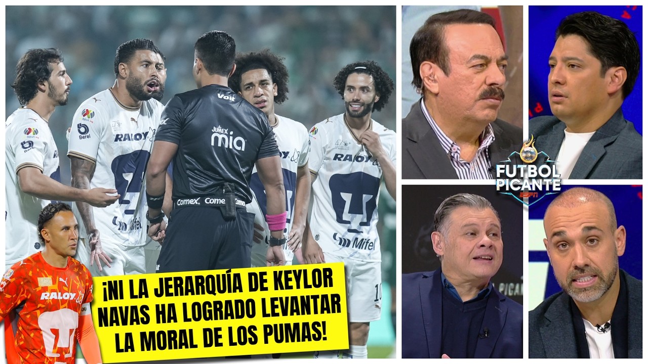 PUMAS se sigue hundiendo y, con POLÉMICA ARBITRAL, terminó aplastado por SANTOS | Futbol Picante