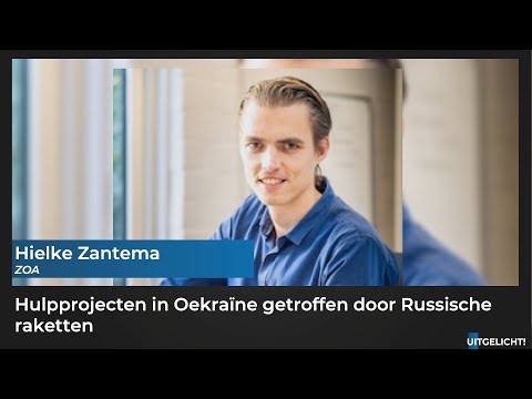 Uitgelicht! 17 januari 2023 - Hielke Zantema over raketaanval op hulpproject in Oekraïne