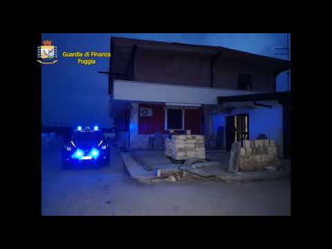 8-3-2021 GdF sgomina banda trafficanti di droga Foggia