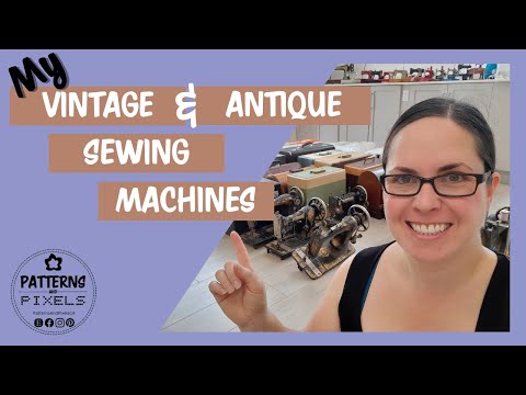 2023 - My vintage and antique sewing machine collection