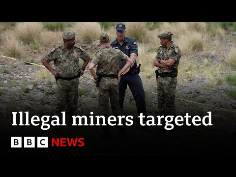 Video | South Africa cuts supplies to thousands of illegal miners hiding underground | BBC News