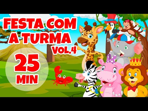 Festa com a Turma da Giramille Vol. 4 - Giramille 25 min | Desenho Animado Musical