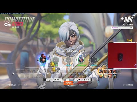 19k Heal! Gale Adelade Ana God Overwatch 2 Season 4 Top 500 Gameplay