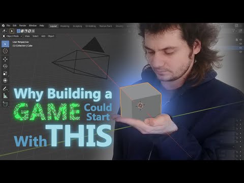 Isometric Environment in Blender 2.9 With Commentary: The Prospect of Building a Video Game