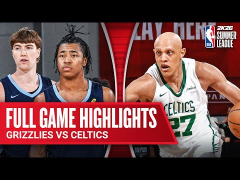 GRIZZLIES vs CELTICS | NBA SUMMER LEAGUE | FULL GAME HIGHLIGHTS | July 11, 2025