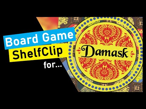 ShelfClips: Damask (Short Board Game Preview)