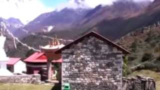 preview picture of video 'Nepal, Trekking Everest, Tengboche, monasterio de Tengboche'