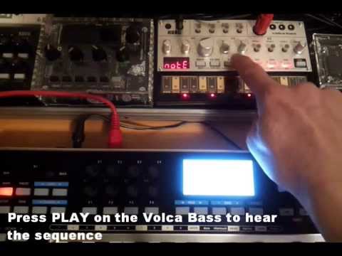 Korg Volca Bass - How to play ACCENTS