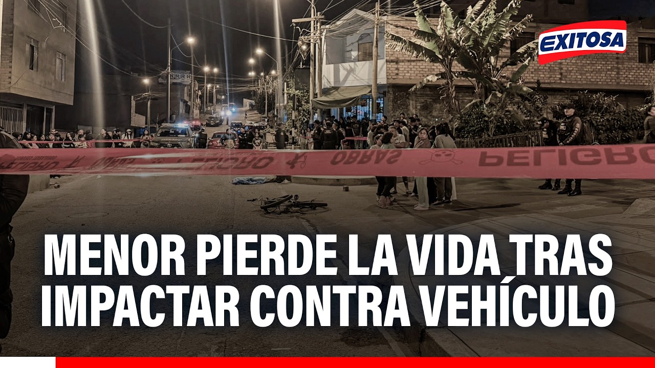 🔴🔵 Menor pierde la vida tras impactar contra vehículo y familia pide ayuda para cubrir gastos
