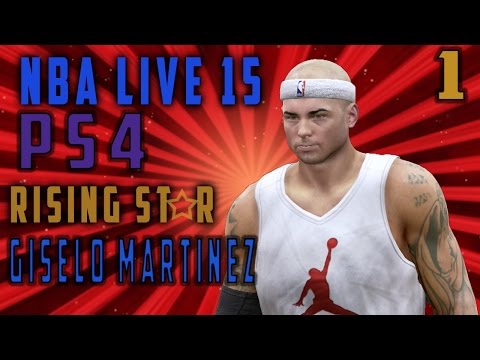 NBA LIVE 15 RISING STAR GAMEPLAY PS4