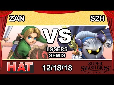 HAT 47 - Zan (Young Link) Vs. S2H (Meta Knight) Losers Semi - Smash Ultimate