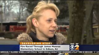 Devastating Fire Nearly Burns Edison, N.J. Elementary School To The Ground