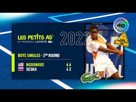 Les Petits As 2022 | Boys 2nd Round | Ziga Sesko vs. Carel Aubriel Ngounoue