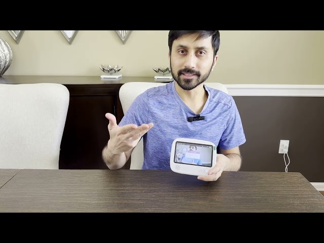 Vídeo relacionado con Comfyer Babyphone con cámara - Monitor portátil para bebés con función VOX, Sensor de Temperatura, visión Nocturna, 2.4 GHz, cámara de vigilancia Interna, Canciones de Cuna y resolución 1080P