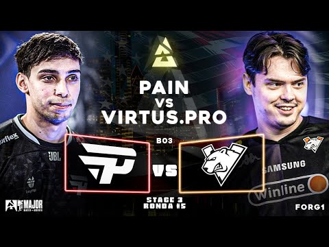 PAIN HACE HISTORIA!! PAIN vs VIRTUS.PRO | BLAST.tv MAJOR AUSTIN | STAGE 3 | BO3 | HIGHLIGHTS