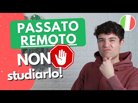 Should you learn PASSATO REMOTO? (ita audio with subs)