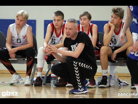 BBBL U14 ESPOO 2005 FIN (wht) vs East Ball 2005 LAT (blue)