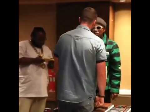 Justin Timberlake and Anderson .Paak - In the studio [creating a song to Trolls World Tour] Part 1