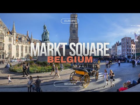 Let's Visit Markt Square in Bruges, Belgium