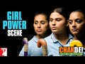 Girl Power Fight Scene Chak De India Shah Rukh Khan Shimit Amin Boys Girls Fight