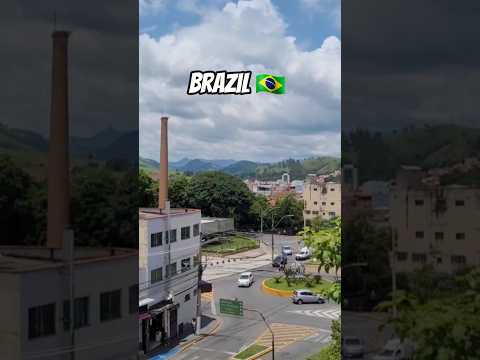 Aerial View of Itajubá, Minas Gerais, Brazil 🇧🇷 130 miles from Sao Paulo