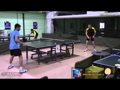 SPINLORD Sternenfall 1.0 mm - chopping against topspin