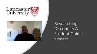 Researching Discourse: A Student Guide by Chris Hart