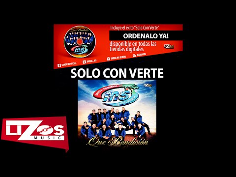 BANDA MS - SOLO CON VERTE (LETRA OFICIAL)