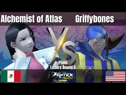 AlchemistofAtlas(Kyoko) vs Griffybones(Roberto)- Vortex Gallery Online 2023 Project Justice LosersR5