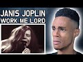 Janis Joplin - Work Me, Lord (Live in Stockholm 1969) | FIRST TIME REACTION