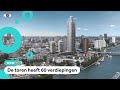 Hoogste woontoren van Nederland is bijna af