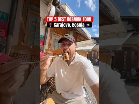 Top 5 Must-Try Balkan Foods in Sarajevo, Bosnia! 🇧🇦 #shorts