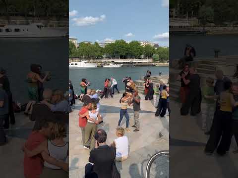 💃 People Dancing Tango in Paris 🇫🇷