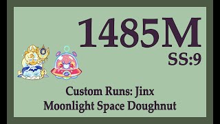 CROB Custom Runs: Jinx Moonlight Space Doughnut 1485M | Jinx | Cookie Run OvenBreak