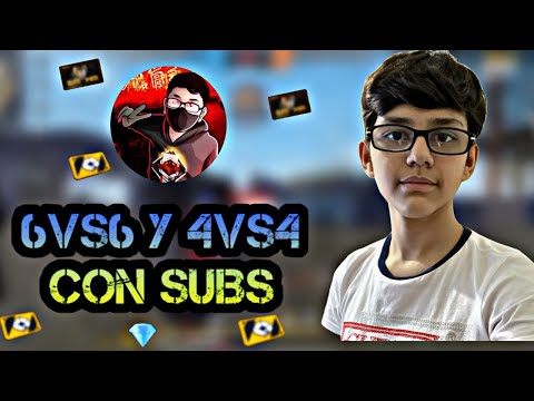 JUGANDO FULL 1X1 Y 6X6 CON SEGUIDORES🔥