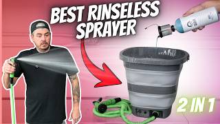 BEST SPRAYER FOR RINSELESS WASH? 2in1 Bucket Sprayer with Quivr Indo