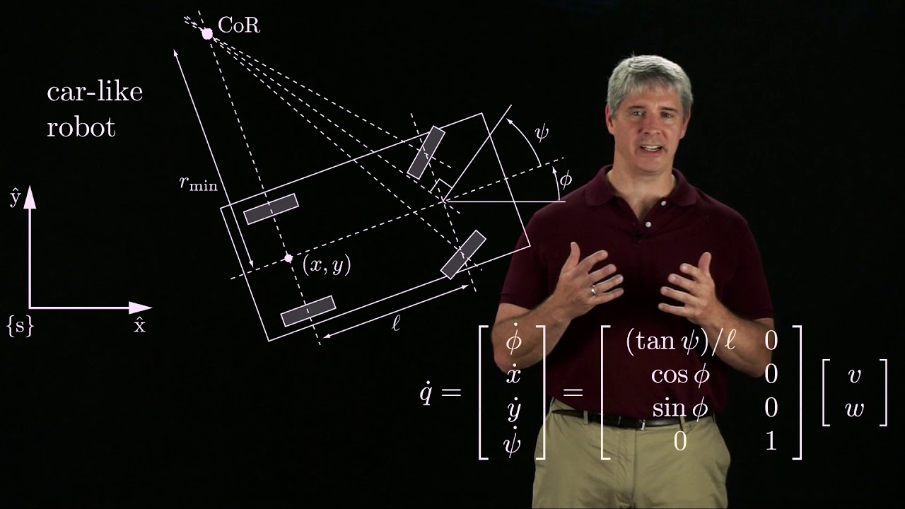 Modern Robotics, Chapter 13.3.1:  Modeling of Nonholonomic Wheeled Mobile Robots