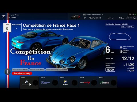 Gran Turismo Sport (PS4) - Part #74 - GT League // Competition De France - Race 1-3