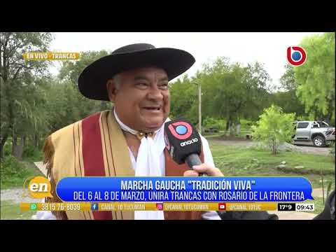A dos días de la Marcha Gaucha: “Tradición Viva” en Trancas