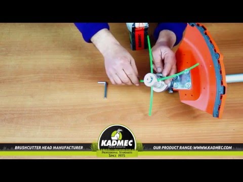 KADMEC SUPERCUT BRUSHCUTTER TRIMMER HEAD OVERVIEW