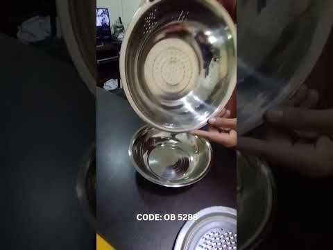 Shedder, Strainer & Pot Set (OB 5288)