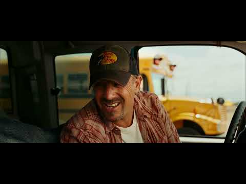 Swing Vote trailer shot of Bud and Molly in a truck at dusk, reflective mood