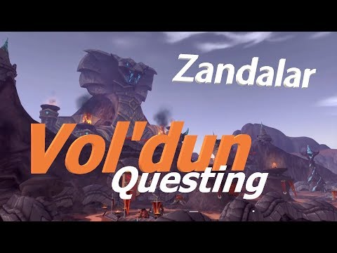 Battle for Azeroth | Vol'dun Quests | Completing Zandalar! #Lore