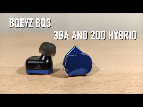 BQEYZ BQ3 Review - 3BA and 2DD Per Side Hybrid
