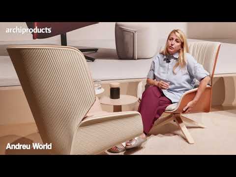 Supersalone 2021 | Patricia Urquiola presents Nuez Lounge BIO® by Andreu World